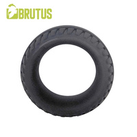 Tractor Liquid Silicone Cock Ring Black M Brutus