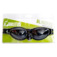 Blinders Silicone Blindfold Black Brutus