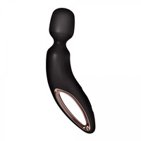Wand Vibrator Wand-erland Black/Rosegold Satisfyer