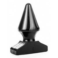 Anal plug AB79 Pop8 13.5 x 8cm All Black