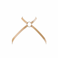 MAZE Chest Thin Harness Brown Bijoux Indiscrets 