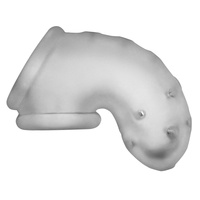 Chastity Belt Airlock Air-Lite Vented Chastity Clear Ice Oxballs