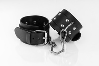 Black Classic Cuffs Size L Primal Bond Whips
