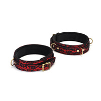 Liebe Seele Victorian Garden Lace and Velvet Thigh Cuffs M/L