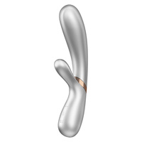 Rabbit Vibrator Hot Lover Silver/Champagne Satisfyer