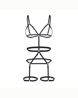 Vanessa black body harness