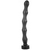 Dildo AB70 Big Hoser 38 x 4.5 cm All Black