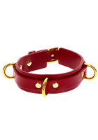 Taboom D-Ring Collar Deluxe Red