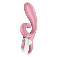 Rabbit vibrator Hug Me Connect App Pink Satisfyer
