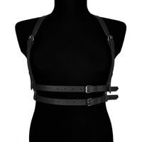 Leather harness Nastia black