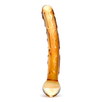 Glas - Orange Tickler Glass Dildo