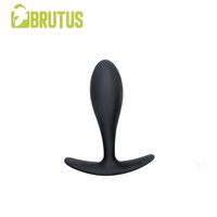 All Day Long Silicone Butt Plug Black S Brutus