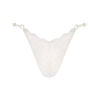 Promees Estela White thong XS/S