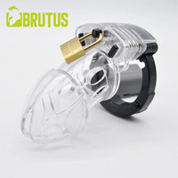 Alpha Cage Chastity Cage Clear Brutus