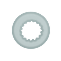 Axis Rib Griphold Cockring Ice Clear Oxballs