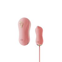 Set Unicorn Strawberry Pink Stimulator and Egg Zalo