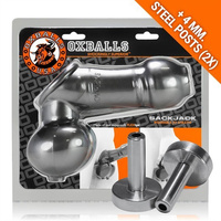 Sackjack Electro + 4 mm Posts 2x Steel Oxballs