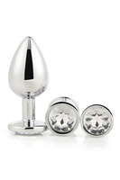 DREAMTOYS GLEAMING LOVE SILVER PLUG SET