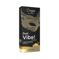 Orgie Dual Vibe! Pina Colada Kissable Liquid Vibrator 15 ml