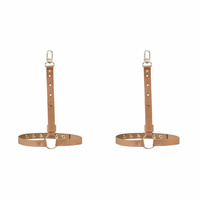 Maze Shorts Garters Brown Bijoux Indiscrets