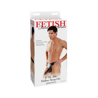 Fetish Fantasy Series  Mr. Big Hollow 8" Strap-on Black