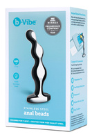 Stainless Steel Anal Beads b-Vibe