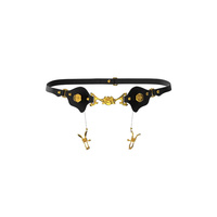 Upko Mystic Bond Collection - Belt With Labia Extender Clamps