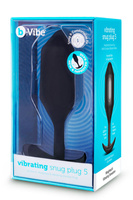  Vibrating Snug Plug 5 Black b-Vibe
