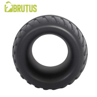 Tractor Liquid Cock Ring Black XL Brutus