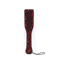 Liebe Seele Victorian Garden Lace and Velvet Spanking Paddle