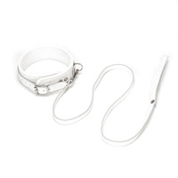 Liebe Seele Fuji White Collar with Leash 