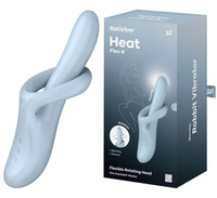 Heated G-Spot Vibrator Heat Flex 4 Blue Satisfyer