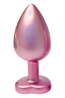 DREAMTOYS ANAL PLUG GLEAMING LOVE PEARL PINK PLUG LARGE