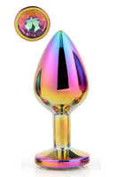 DREAMTOYS GLEAMING LOVE MULTICOLOUR PLUG MEDIUM