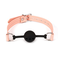 Liebe Seele Pink Organosilicon Ball Gag