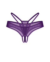 Open thong purple Vibres 2XL/3XL Obsessive