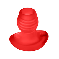 Glowhole-1 Hollow Buttplug with Led Light Small Oxballs 