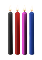 Ouch! Teasing Wax Candles Large 4-pack Mixed Color