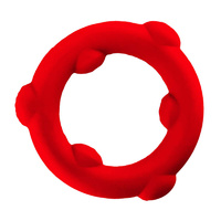  [SIL] SPINNER Cockring Red Oxballs