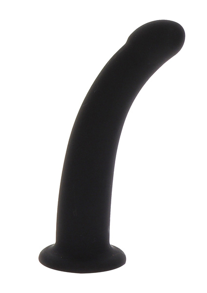 Silikonowe Dildo Strap-On Dong Black Large Taboom