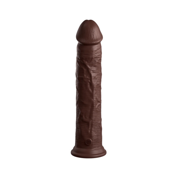 Dildo 28Cm King Cock Elite Dual Density Silicone Cock Brown Pipedream