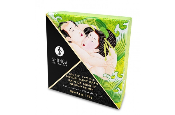 Afrodyzjakowa Sól Morska Do Kąpieli O Zapachu Lotosu Moonlight Bath Lotus Flower Shunga