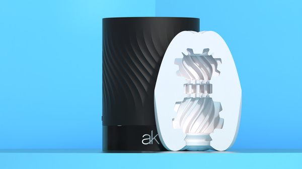 Masturbator Cherry Blossom Masturbation Egg - Wavy After Kiss