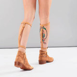 Podwiązki Maze Back Leg Garter Brown Bijoux Indiscrets