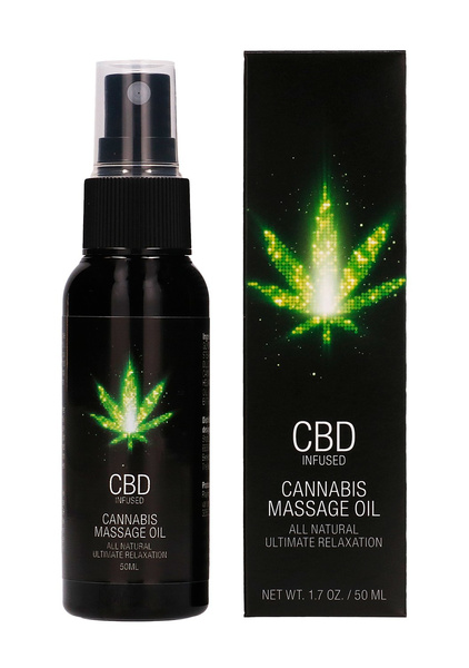 Shots Cbd Cannabis Massage Oil 50 Ml PharmQuests by Shots
