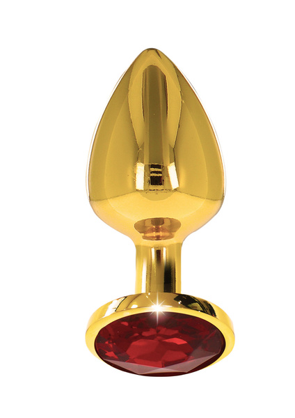 Taboom Butt Plug With Diamond Jewel Gold L