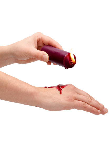 Wax Play Candle Rose Scented - Świeca Do Bdsm O Zapachu Róż Ouch! by Shots