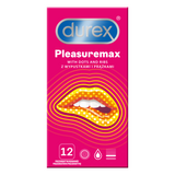 Prezerwatywy Lateksowe Z Wypustkami I Prążkami Pleasuremax 12 Szt. Durex
