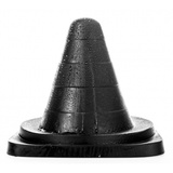 Anal plug AB68 Small Cone 19 x 13cm All Black
