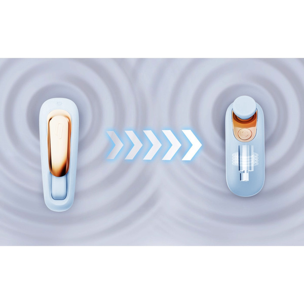 Qingnan No.6 Wireless Control Wearable Vibrator Blue